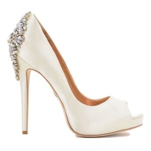 NWOB Badgley Mischka peep toe pumps